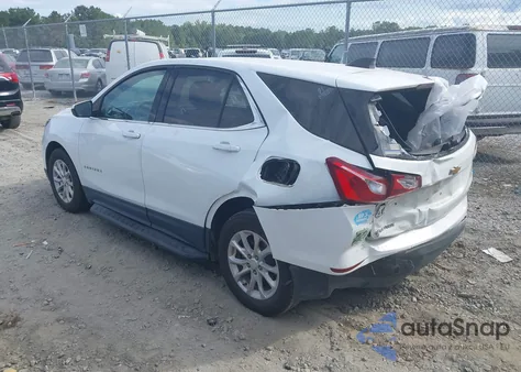 2020 Chevrolet Equinox Fwd Lt 1.5L Turbo из США, поврежденный, VIN 3GNAXKEV2LS579433